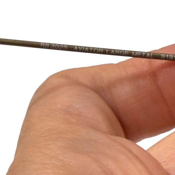 Ray Ban RB 3025 large metal classic aviator sunglasses 62 14 140 9191/31 - Picture 8 of 9